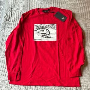 Men’s Harley Davidson Red Evil Knievel Tee XL